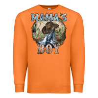 Carrot mamas boy western cowboy boots cactus Premium Sweatshirt - NancyCooperArtShop