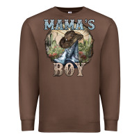 Chestnut mamas boy western cowboy boots cactus Premium Sweatshirt - NancyCooperArtShop