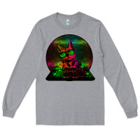 Heather Grey HOUSE CAT (Rainbow DJ Kitty) Long Sleeve Tee - Bettercallsaul