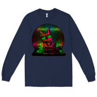 Navy HOUSE CAT (Rainbow DJ Kitty) Long Sleeve Tee - Bettercallsaul