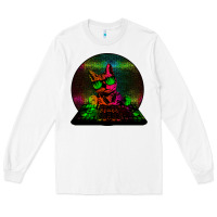White HOUSE CAT (Rainbow DJ Kitty) Long Sleeve Tee - Bettercallsaul