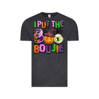 Vintage Black Hallowen Boo Vintage Tee - AdoDesignShop