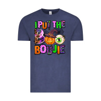 Vintage Denim Hallowen Boo Vintage Tee - AdoDesignShop