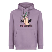 Lavender the lash boss Heavyweight Hoodie - MaliasSmallBusiness