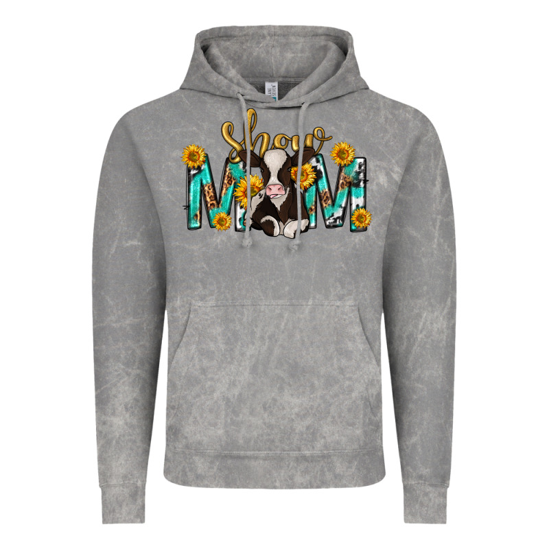 Show Mom With Cow Mothers Day Vintage Hoodie by texasbilliewilder | Teevron
