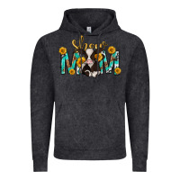 Vintage Black show mom with cow mothers day Vintage Hoodie - texasbilliewilder
