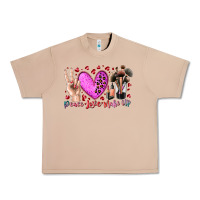 Burro peace love makeup Urban Heavy Tee - RacoonDesign