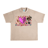 French Oak peace love makeup Urban Heavy Tee - RacoonDesign