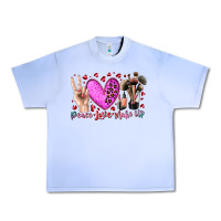 Grape Ice peace love makeup Urban Heavy Tee - RacoonDesign