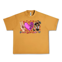 Peanut Butter peace love makeup Urban Heavy Tee - RacoonDesign