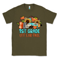 Army Green 1 st grade let's do this Classic Tee - JahusDesignShop