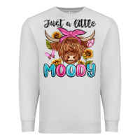 Dove Grey just a little moody Premium Sweatshirt - MaliasSmallBusiness