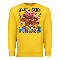 Lemon just a little moody Premium Sweatshirt - MaliasSmallBusiness