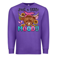 Purple just a little moody Premium Sweatshirt - MaliasSmallBusiness