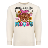 Sandshell just a little moody Premium Sweatshirt - MaliasSmallBusiness