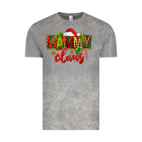 Cloud Rock christmas mammy claus Vintage Tee - FaDigitalArtStudio