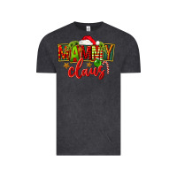 Vintage Black christmas mammy claus Vintage Tee - FaDigitalArtStudio