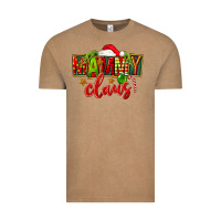 Vintage Coffee christmas mammy claus Vintage Tee - FaDigitalArtStudio