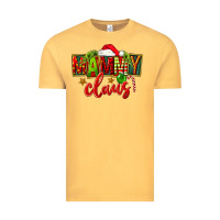Vintage Mustard christmas mammy claus Vintage Tee - FaDigitalArtStudio
