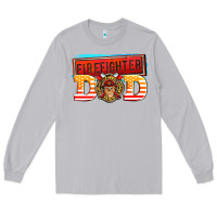 Moon Dust firefighter dad Long Sleeve Tee - AdoDesignShop