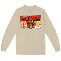 Mushroom firefighter dad Long Sleeve Tee - AdoDesignShop