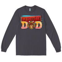 Smoke firefighter dad Long Sleeve Tee - AdoDesignShop