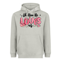 Moon Dust oh how he loves us Heavyweight Hoodie - MaliasSmallBusiness