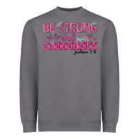 Storm be strong and courageous Heavyweight Sweatshirt - texasbilliewilder
