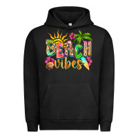 Pigment Black Beach vibes Urban Hoodie - NancyCooperArtShop