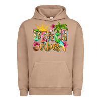 Pigment Burro Beach vibes Urban Hoodie - NancyCooperArtShop