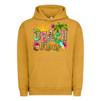 Pigment Peanut Butter Beach vibes Urban Hoodie - NancyCooperArtShop