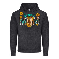 Vintage Black show mom with horse mothers day Vintage Hoodie - texasbilliewilder