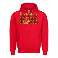 Red birthday diva Zipper Hoodie - NancyCooperArtShop