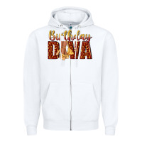 White birthday diva Zipper Hoodie - NancyCooperArtShop