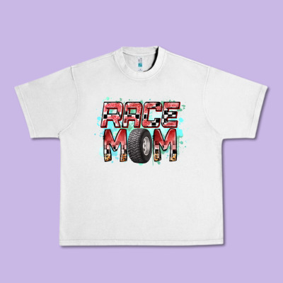 Race Mom Urban Heavy Tee Designed By Racoondesign