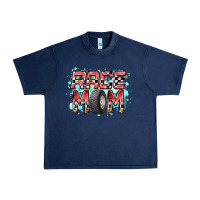 Navy Race Mom Urban Heavy Tee - RacoonDesign