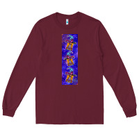 Burgundy halloween gnome pen wrap Long Sleeve Tee - BundleAndBundleShop