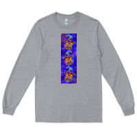 Heather Grey halloween gnome pen wrap Long Sleeve Tee - BundleAndBundleShop