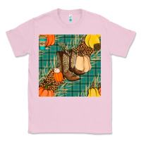 Bubblegum Pink fall boot seamless pattern Classic Tee - BundleAndBundleShop