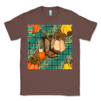 Chestnut fall boot seamless pattern Classic Tee - BundleAndBundleShop