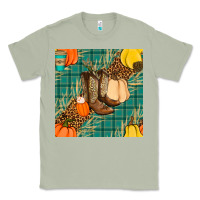 Matcha fall boot seamless pattern Classic Tee - BundleAndBundleShop