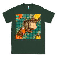 Sports Green fall boot seamless pattern Classic Tee - BundleAndBundleShop