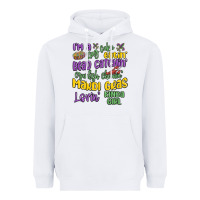 White i'm a king cake eatin' mardi gras lovin' kinda gir Heavyweight Hoodie - MaliasSmallBusiness