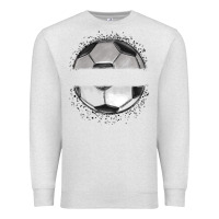 Oatmeal Heather custom soccer Premium Sweatshirt - MaliasSmallBusiness