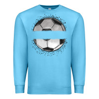 Ocean Blue custom soccer Premium Sweatshirt - MaliasSmallBusiness
