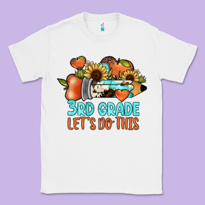 3rd Grade Let's Do This Classic Tee Designed By Jahusdesignshop
