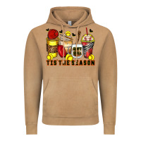 Vintage Camel tis' the season softball coffee cups Vintage Hoodie - Zillion Design Studio