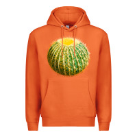 Carrot Golden Barrel Cactus Premium Hoodie - LillyAllenDesigns