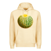 Pina Colada Golden Barrel Cactus Premium Hoodie - LillyAllenDesigns