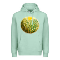Seafoam Golden Barrel Cactus Premium Hoodie - LillyAllenDesigns